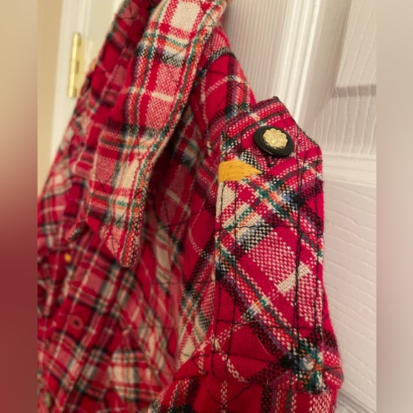 PRPS heavy quilted/padded flannel, sz M-L (see description) Badass! - Picture 3 of 17